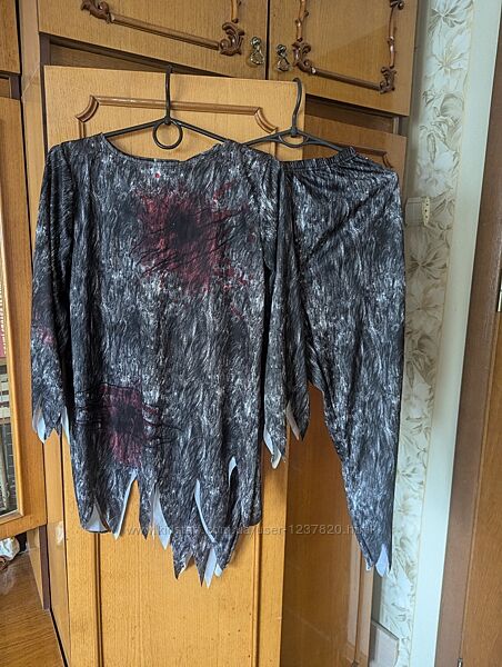 Страшний костюм оборотень, перевертень, вовкулака, монстр хелловін