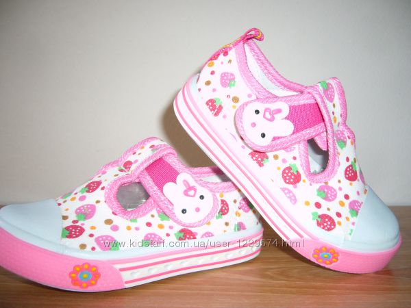 Яркие кеды для девочек