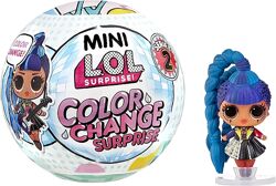 Лялька Лол сюрприз Mini LOL Surprise Color Change Surprise Series 2 Mini Co
