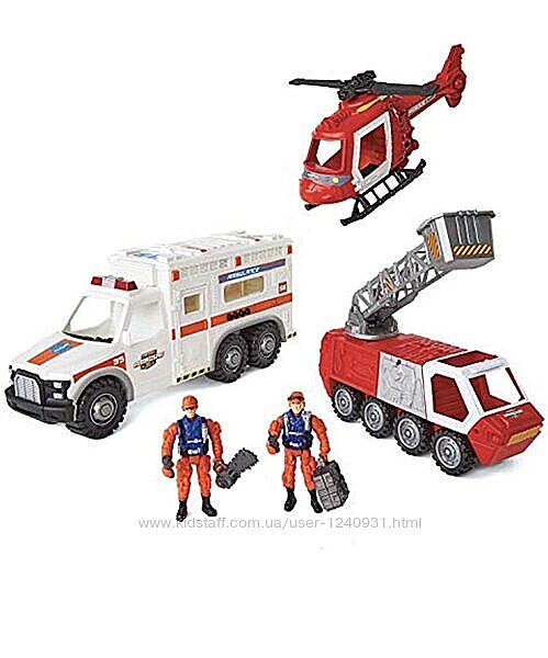 Ігровий набір автівки рятувальників True Heroes Rescue Squad