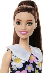 Лялька Барбі, Barbie Fashionistas Doll 187, Brunette Ponytail