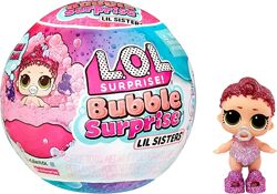 Лялька Лол сюрприз Mini LOL Surprise Bubble Surprise Lil Sisters