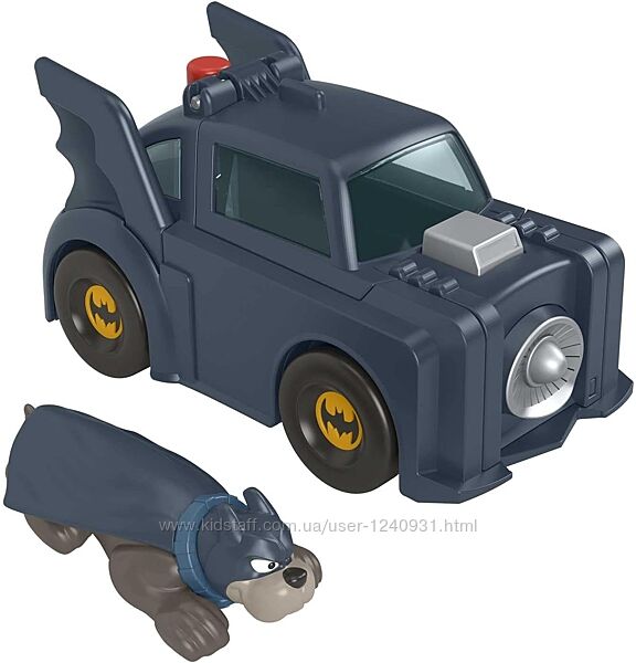 Набір бетмобіль і пес Batmobile Vehicle Set 
