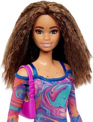 Лялька Barbie Fashionistas  206 із гофрованим волоссям і веснянками