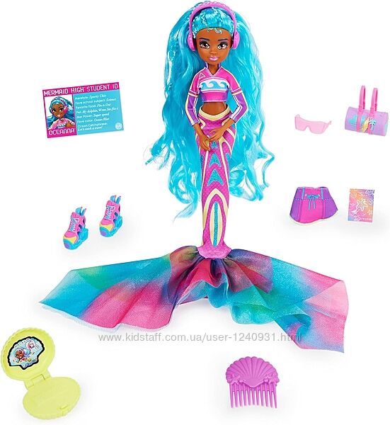 Лялька-русалка Oceanna Deluxe Mermaid Doll 