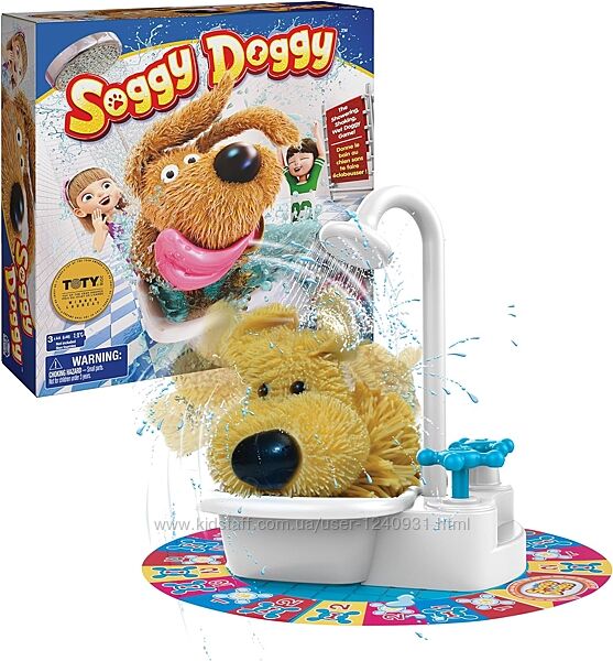 Настільна гра Скуби Ду Soggy Doggy, The Showering Shaking Wet Dog