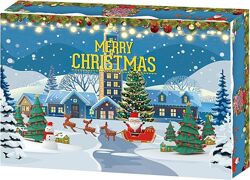 Адвент-календар різдвяний конструктор для 24 днів зворотного відліку