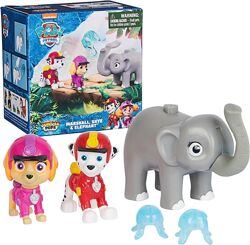 Щенячий патруль, набір фігурок Paw Patrol Jungle Pups Marshall, Скай, Марш