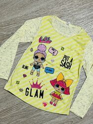 Реглан футболка LOL 2-8 лет 