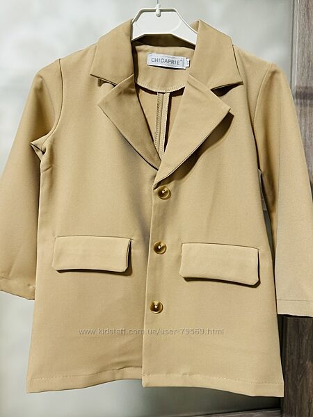 Платье пиджак Италия 3-15 лет