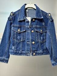 Kids star Франция джинсовая курточка 4-14 лет 