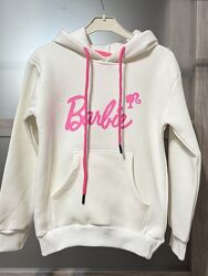 Barbie худи двунитка флис 110-152 рост