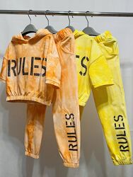 Костюм комплект весна лето спорт шик 4-14 лет