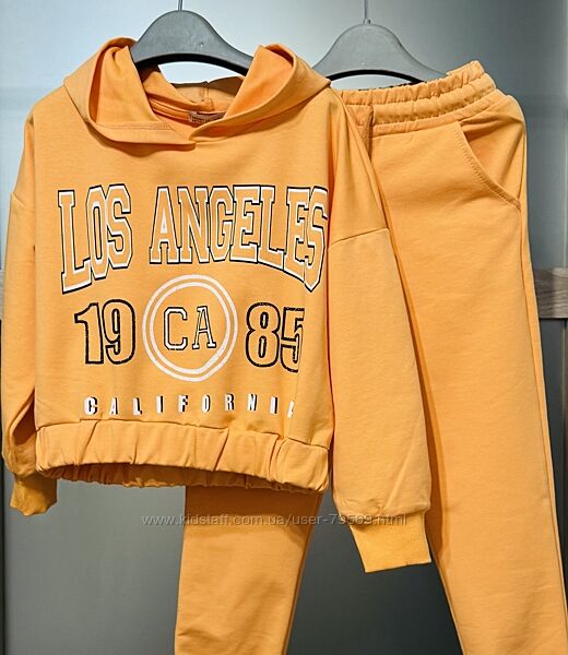 Костюм спорт шик двунитка 4-14 лет