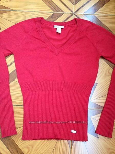 Свитер mango красный s xs