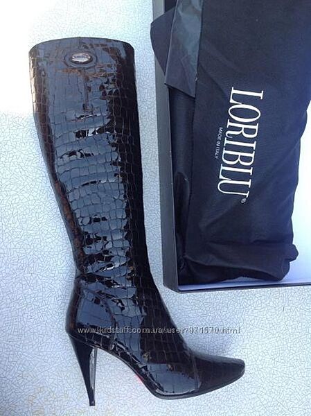 Сапоги деми loriblu италия кожа супер скидка