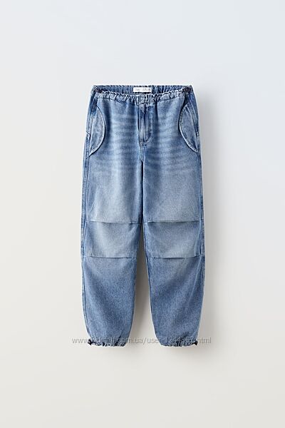 Джинси-парашути Zara 4-6 років