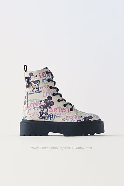 Черевики Zara Mickey Mouse Disney 37eur