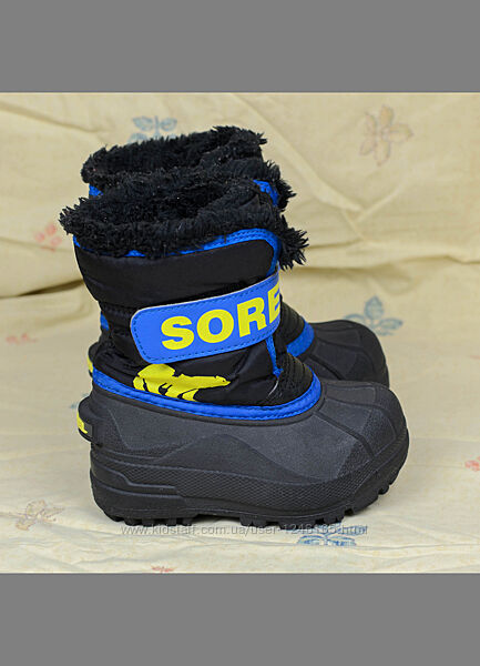 Снегоходы зимние ботинки Sorel Snow Commander NV1960 Оригинал 24 р.