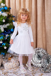 Святкова сукня Сніжинка 98, 104, 110, 116