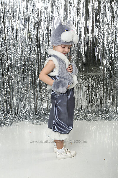 Новорічний костюм Сірий котик