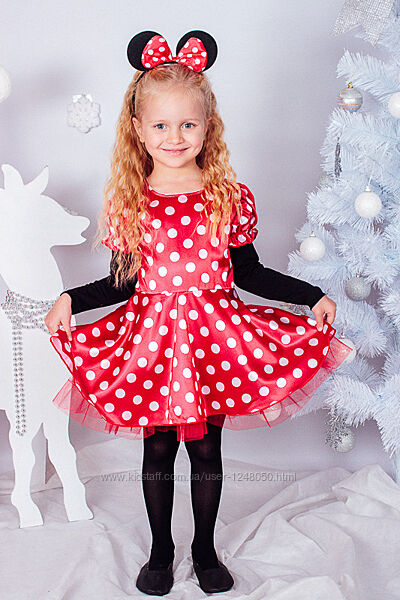 Новорійчний костюм Мінні Маус 98, 110