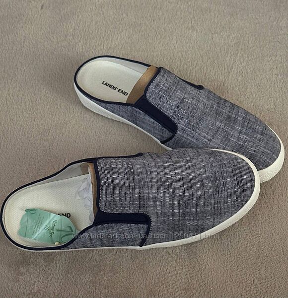 Жіночі весняні сабо на плоскій підошві Spring Clog Slippers Lands End