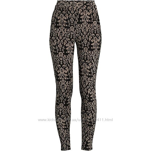 Жіночі трикотажні вельветові легінси з високою посадкою Lands End