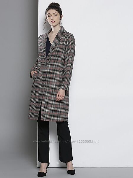 Стильное шерстяное пальто-пиджак от Dorothy Perkins Англия