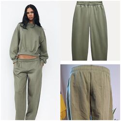 Стильні теплі спортивні штани мом ZARA