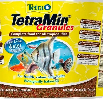 Корм для аквариумных рыбок Tetra Min Granules 10литров