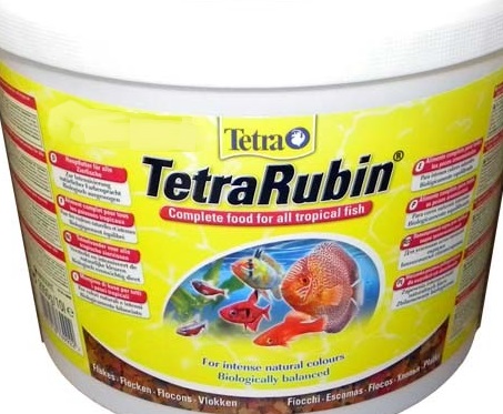 Корм для аквариумных рыбок Tetra Rubin 10 литров