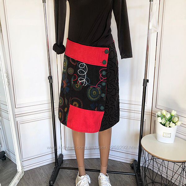 Теплая итальянская юбка, р. l