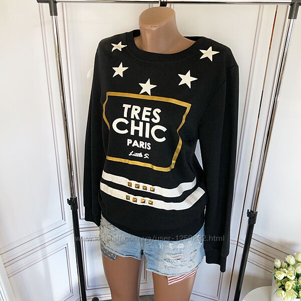 Свитшот с принтом, р. L