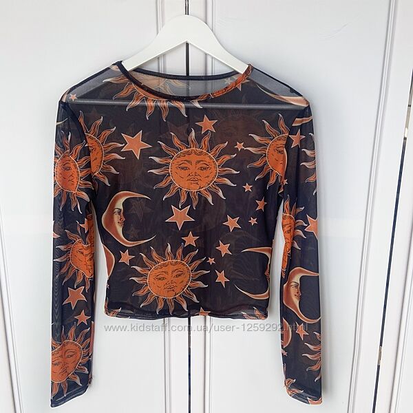 Топ Кофта сетка , р. S