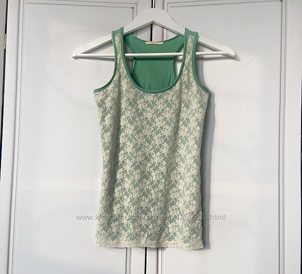 Майка с кружевом, турция, р. s