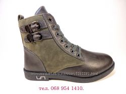 Ботинки женские демисезонные на шнуровка и молнии замшевые. Размер 36-41.