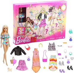 Адвент календарь Барби Стиль и Шик с куклой, Barbie Advent Calendar 