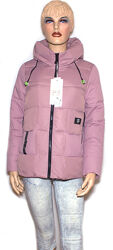 Коротка куртка рожева зимова S, M, L, XL, XXL D. S. 