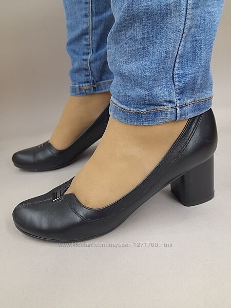 Шкіряні жіночі туфлі 40 розміру model  601