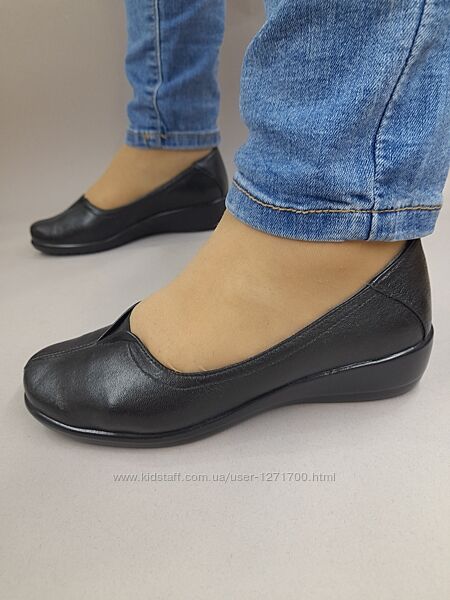 Шкіряні жіночі туфлі 36 розміру model  602