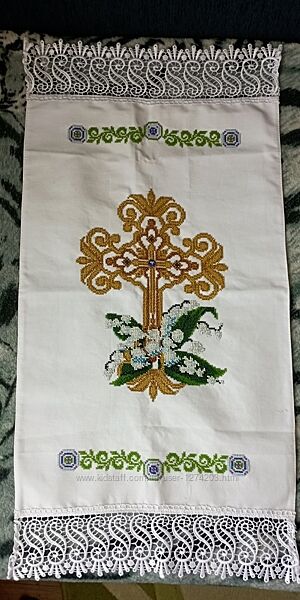 Рушник вишитий бісером