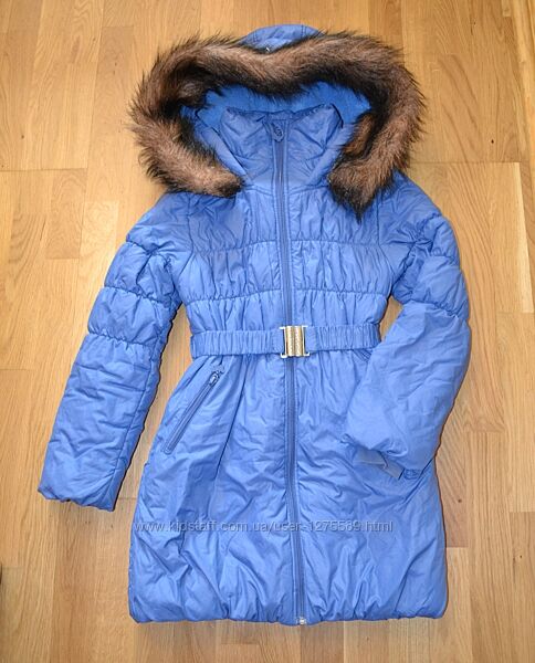 Куртка-пальто зимове для дівчинки р.140