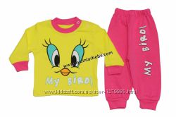 Костюм  для девочки на 9 мес, 12 мес, 18 мес,  My bird, 2903-0096