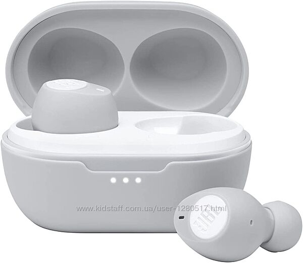 JBL T115 True Wireless in-Ear Headphone - White