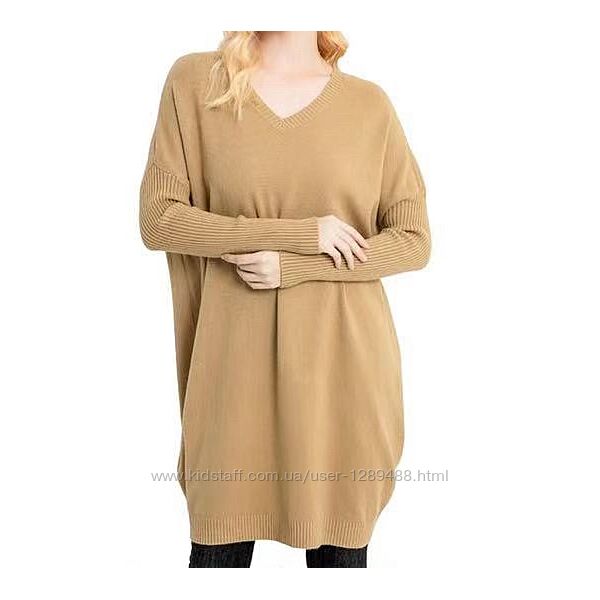 Тренд сезонаМодный, качественный, просторный длинный свитер-платье, оверсай