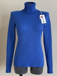 Базовый, теплый, толстый женственный облегающий гольф, с кашемиром