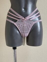 Романтические, сексуальные пудровые трусики Lorraine ULV string, Hunkemoller
