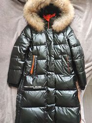 Зимнее пальто от Anernuo на рост 140-146 отличное состояние