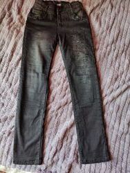 Утеплённые джинсы Yuke в идеале, р.152-158